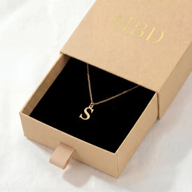 Necklace Single Initial Necklace HBD 1214594587